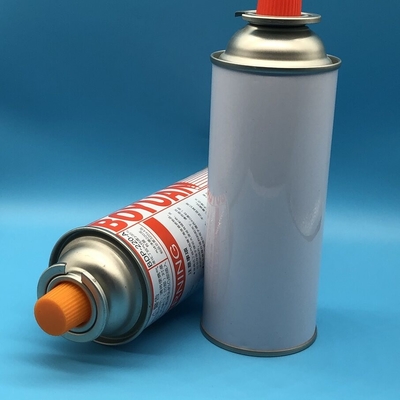 Cisterna portátil de gás de butano para caminhadas e fogões de mochila ¥ 220g Cisterna de combustível compacto para cozinhar em movimento