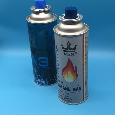 Canister de Butano de 220 g durável para viagens - Fiável e leve