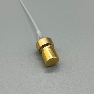 Dispensador de fragrâncias dourado bomba de perfume com tampa chic difusor de aroma para qualquer ocasião