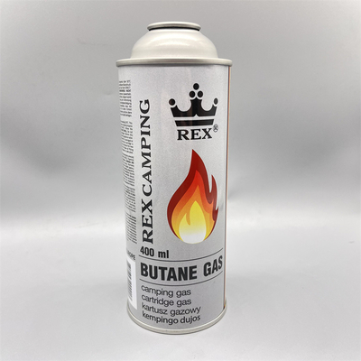 Canister de reabastecimento de gás de butano confiável para aventuras de culinária ao ar livre