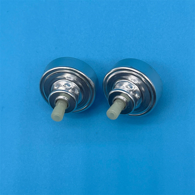 Sprays de aerossóis domésticos 20mm válvula contínua invertida distribuição consistente alto desempenho de fluxo