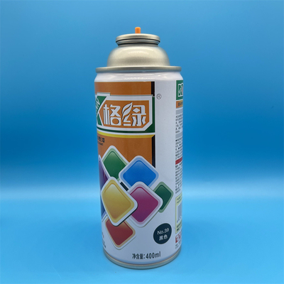 Válvula de pulverização de aerossóis de pintura masculina ajustável para distribuição de tinta fina e uniforme