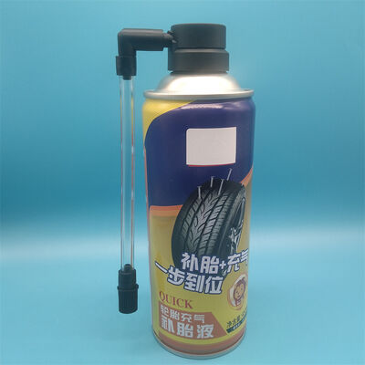 Válvula de Spray Aerosol Inflador de Pneus Profissional para Reparo Emergencial de Pneus de Carro
