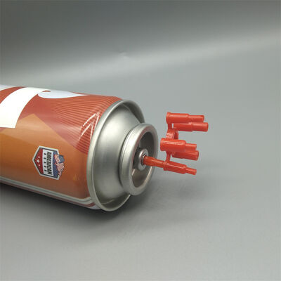 Válvula de reabastecimento de gás para isqueiros de butano consistentes e reabastecidos