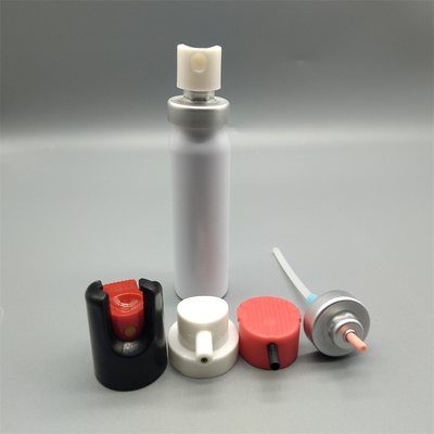 20 mm Auto-defesa Pepper Spray Valve Actuator e Acessórios para longa duração Pepper Spray Dispensing