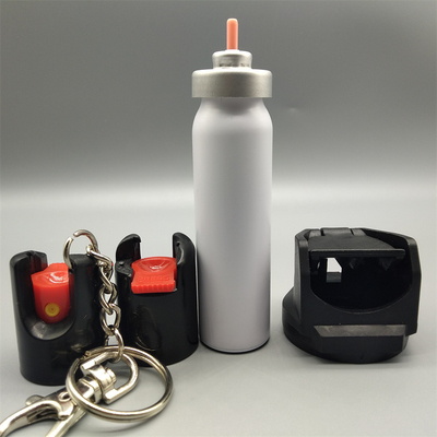 Compacto Discreto 20mm Auto-defesa Pepper Spray Valve Actuator para uso diário com tecnologia de bloqueio silencioso