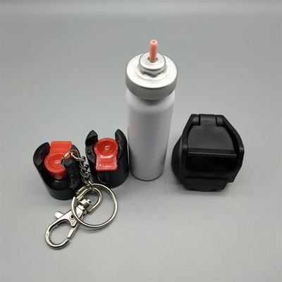 20 mm auto-defesa Pepper Spray Valve Actuator liberação controlada para a descarga segura e medida de spray de pimenta