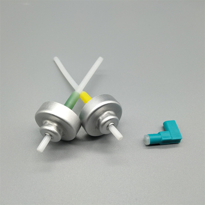 Válvulas de dosagem de 20 mm de qualidade superior para aerossóis de cosméticos e cuidados pessoais com características de pulverização superiores