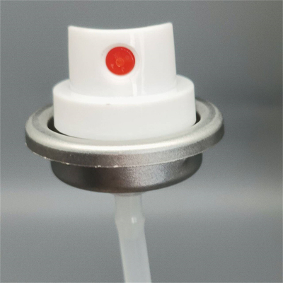 Válvula de pulverização de aerossol profissional para aplicação precisa de cor capilar