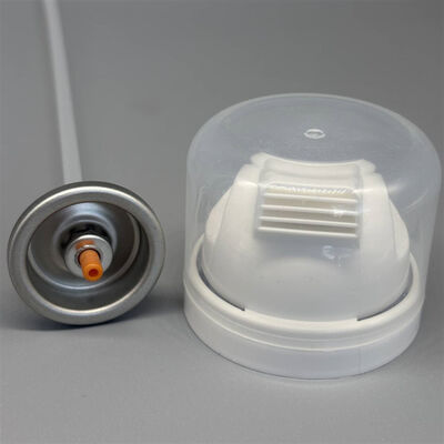 Valva de espuma de barbear com saída de espuma consistente para latas de aerossol