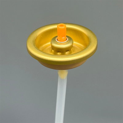 Valva de pulverização corporal de desodorante de alto desempenho com atuador para produtos de cuidados pessoais com mecanismo de pulverização suave