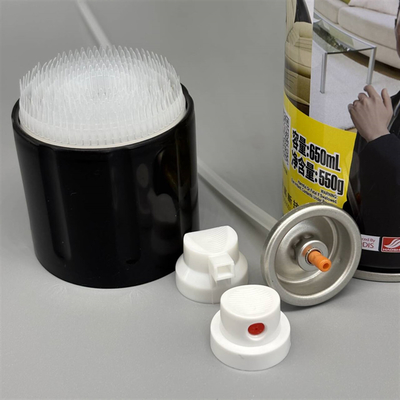 Válvula de limpeza de espuma suave para pele sensível com distribuição ultra-suave