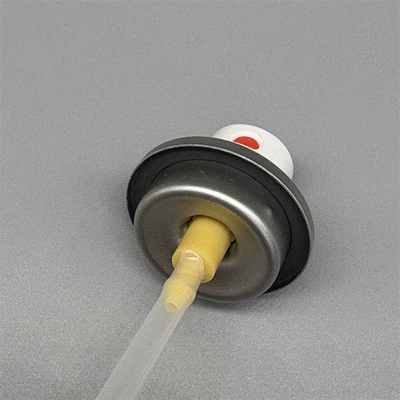 Válvula de limpeza de espuma compacta para viajantes com projeto à prova de vazamento