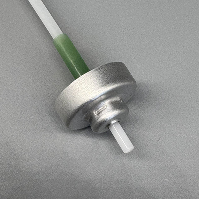 Válvula de aerossol portátil de 20 mm de plástico com medição de tronco para viagens com design compacto