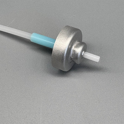 Válvula de aerossol pré-fabricada de plástico de 20 mm para uso doméstico com precisão de dosagem