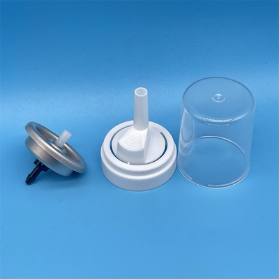 Válvula de distribuição de mousse para cabelo ecológica para consumidores conscientes com materiais recicláveis