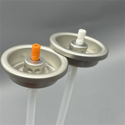 Válvula de Aerosol com Preço de Fábrica com Atuador e Tubo Vermelho Longo para Limpador de Carburador Fabricado na China