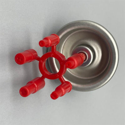 Válvula infladora de isqueiro de 1 polegada de alta qualidade para sistemas industriais de gás butano, feita de folha de flandres resistente à corrosão de alta qualidade.