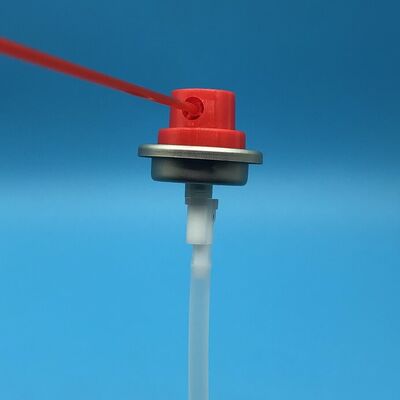 Válvula Aerosol de 360 Graus Com Atuador para Limpeza Automotiva Válvula de Pulverização Multidirecional para Aplicações de Detalhamento de Precisão