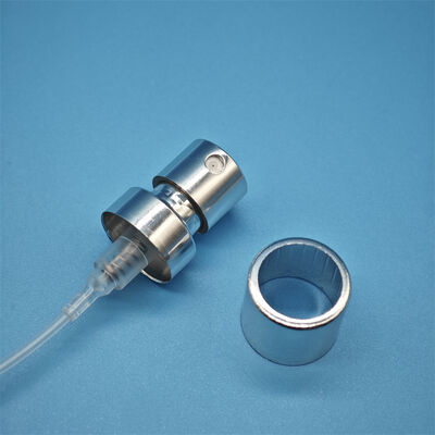Pulverizador de perfume com crimpagem de 15mm e 13mm, pulverizador de névoa para perfume, bomba de pulverização sem crimpagem de alumínio, usado para frasco de vidro de perfume