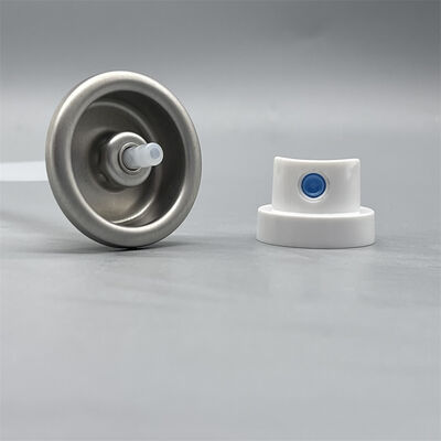 Válvula de pulverização corporal hipoalergénica para produtos de pele sensível com materiais suaves