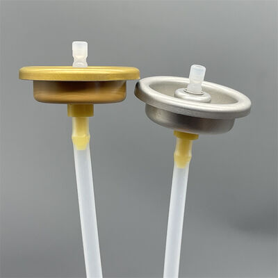 Válvula de aerossol para spray corporal Sistema de atuador confiável para neblina de cuidados pessoais Projeto à prova de vazamento para uso de desodorante