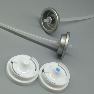 Válvula de desodorante de aerossol antibacteriano para automóveis para pulverização contínua de uma só vez