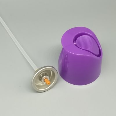 Actuador de pulverização de insecticidas para sistemas de latas de aerossóis à base de água