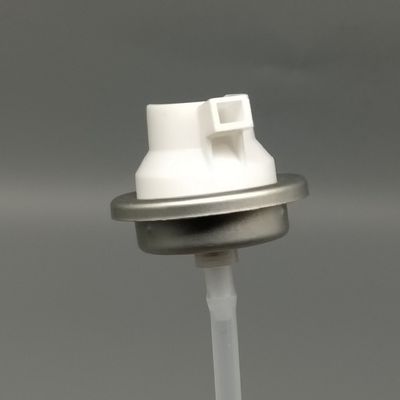 Valva aerossol para espuma de barbear com distribuição suave e consistente