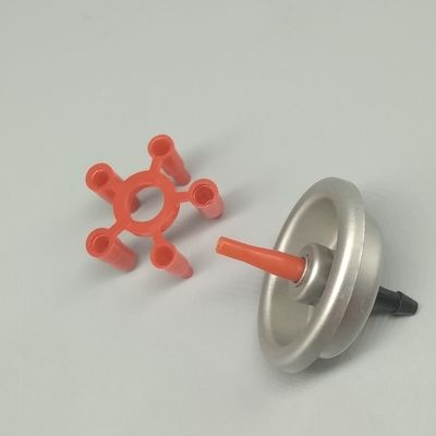 Válvula de Recarga para Cartuchos de Gás Butano Usados em Isqueiros de Cozinha e Utilitários