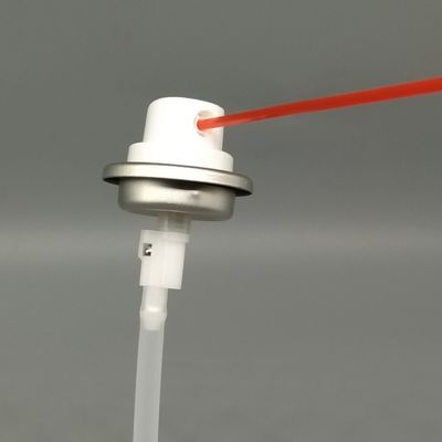 Válvula de pulverização em todas as direcções para cobertura completa de dispersão de aerossóis