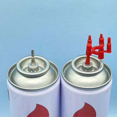 Válvula de Aerosol Universal para Recarga de Isqueiro a Gás Butano Válvula de Recarga Multiuso para Tochas