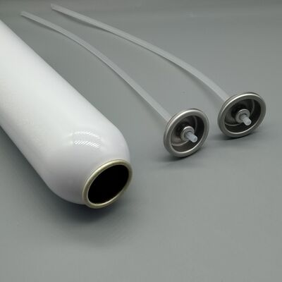 Válvula de desodorante de alumínio para garrafas de spray de cuidados pessoais com projeto à prova de vazamento e distribuição suave
