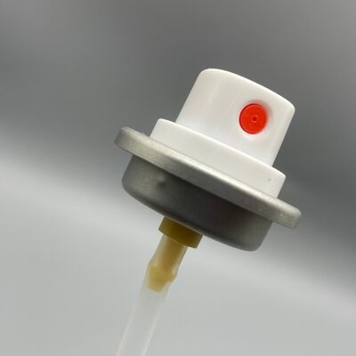 Válvula de spray de brilho capilar versátil de 360 graus e qualquer ângulo para cabeleireiros criativos e cuidados com cabelos texturizados com dose medida de precisão e bico anti-entupimento