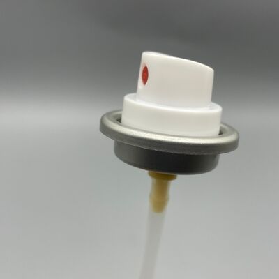 Válvula de espuma de barbear confiável em todos os climas para cuidados pessoais ao ar livre e de viagem com juntas estáveis a temperatura e porta anti-ataque