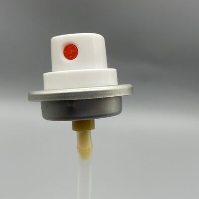 Válvula de espuma de barbear em aerossol de uma polegada para suprimentos de barbear de barbeiro e salão de beleza