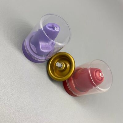 Válvula de mousse de cabelo em aerossol com orifício largo para desempenho de mousse de longa duração