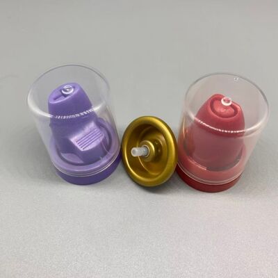 Válvula de aerossol para mousse de cabelo de 1 polegada com solução de distribuição de espuma de alta capacidade