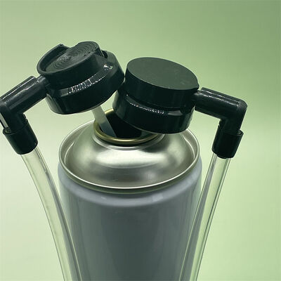 Válvula de pulverização de cola de reparação de pneus com bocal, válvula de pulverização de reparação de furos para manutenção de emergência de pneus automotivos