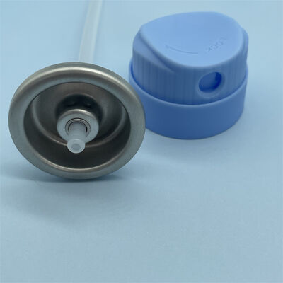 High-Performance Sunscreen Aerosol Valve Featuring Controlled Output, Anti-Leak Design, and Full-Angle Dispensing