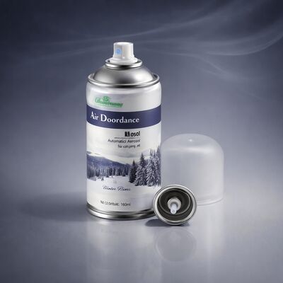 Válvula de spray de aerossol antibacteriano com dispensador de alto volume e bico de névoa larga para cuidados com o carro