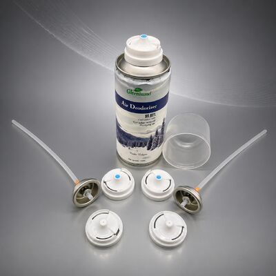 Válvula de aerossol antibacteriana com neblina ampla e alta resistência química para desinfecção